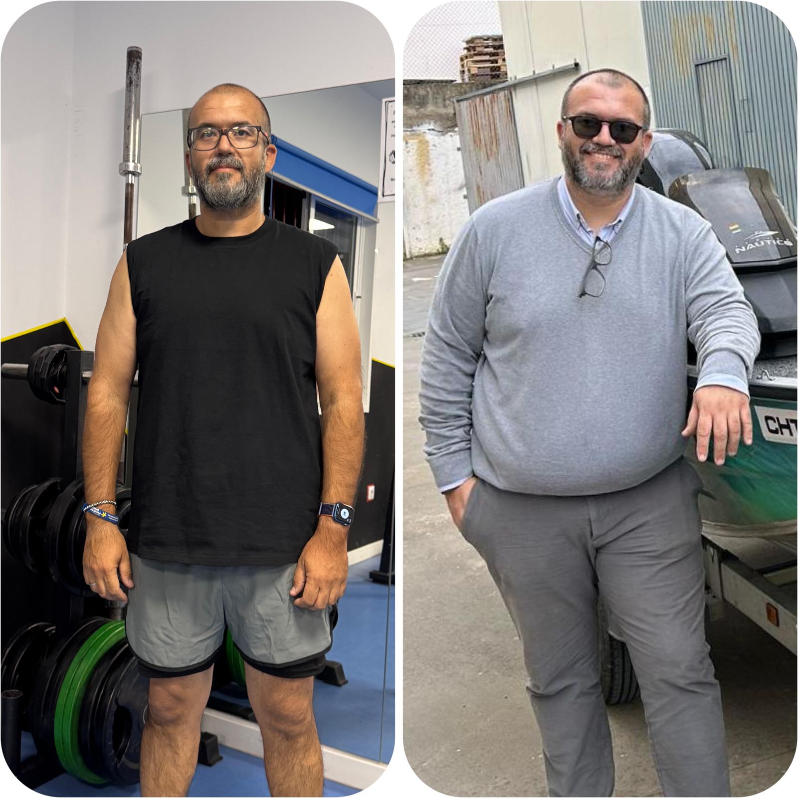 CAMBIO FÍSICO  -36 KG EN 9 MESES